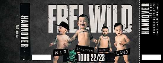 Frei.Wild, 29.12.2022 - Wir schaffen Deutsch.Land Tour, Hannover [DE]