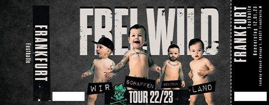 Frei.Wild, 01.06.2023 - Wir schaffen Deutsch.Land Tour, Frankfurt [DE]