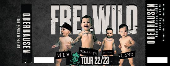 Frei.Wild, 31.05.2023 - Wir schaffen Deutsch.Land Tour, Oberhausen [DE]