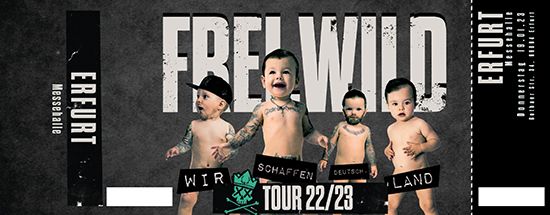 Frei.Wild, 21.05.2023 - Wir schaffen Deutsch.Land Tour, Erfurt [DE]