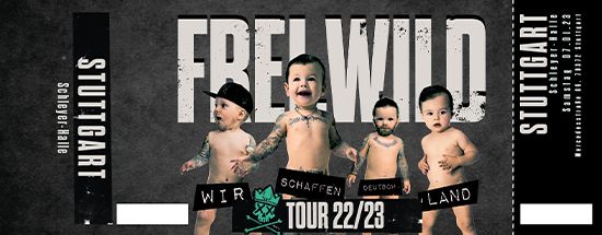 Frei.Wild, 26.05.2023 - Wir schaffen Deutsch.Land Tour, Stuttgart [DE]